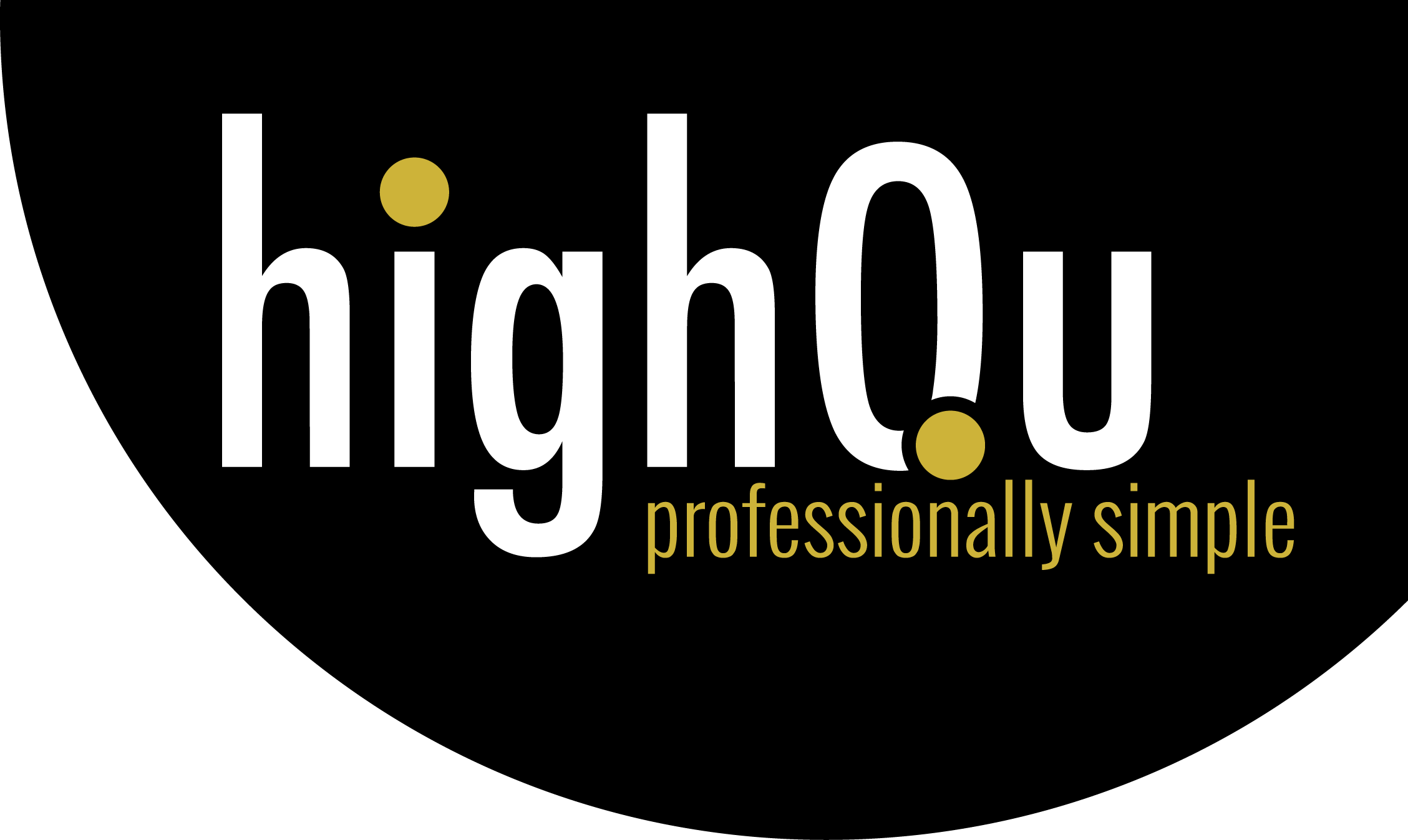 highQu - Logo_black_round